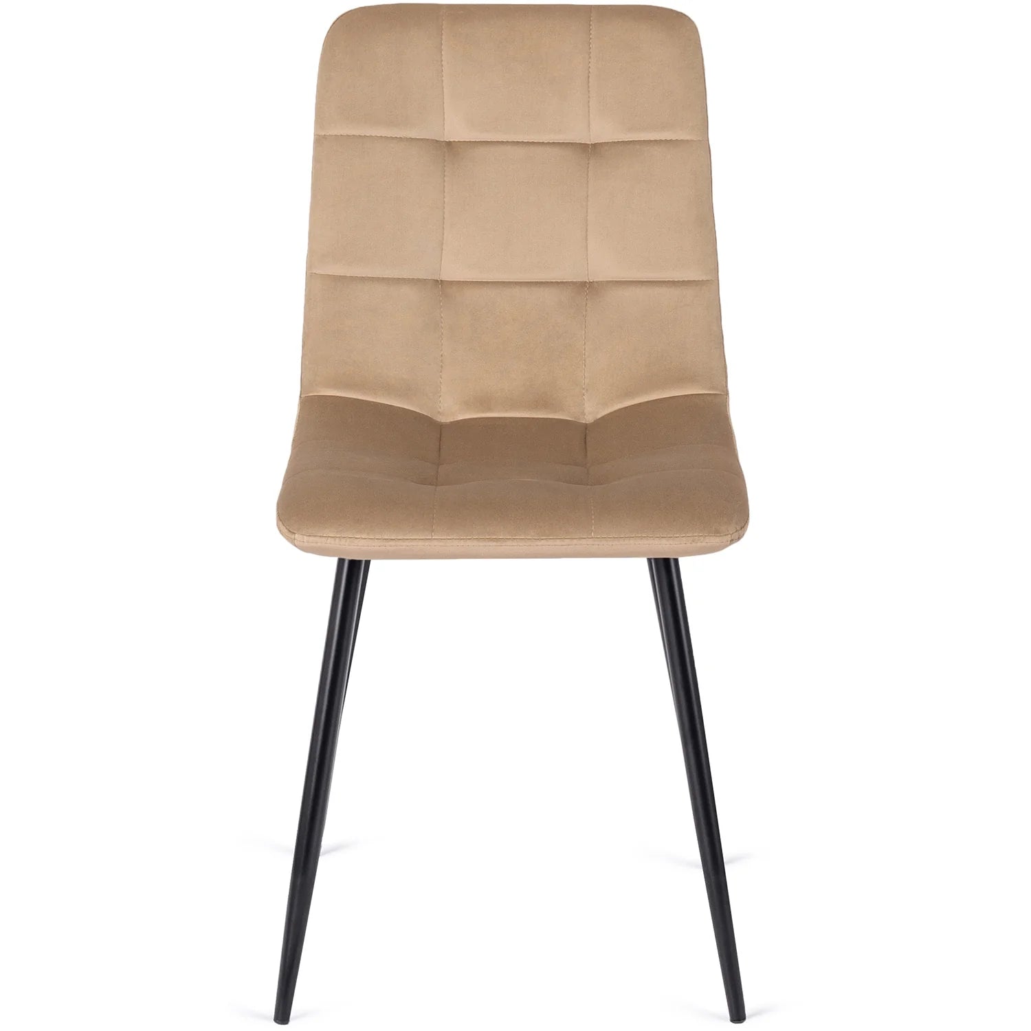 Elite PERU Beige Velvet Chair – A Timeless Blend of Elegance and Comfort