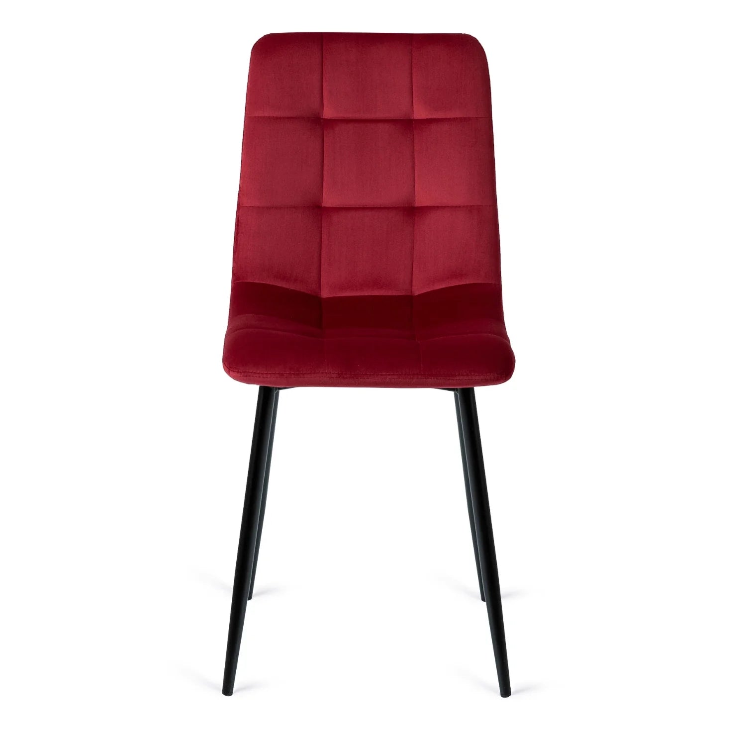 Elite PERU Burgundy Velvet Chair – A Touch of Luxury and Sophistication