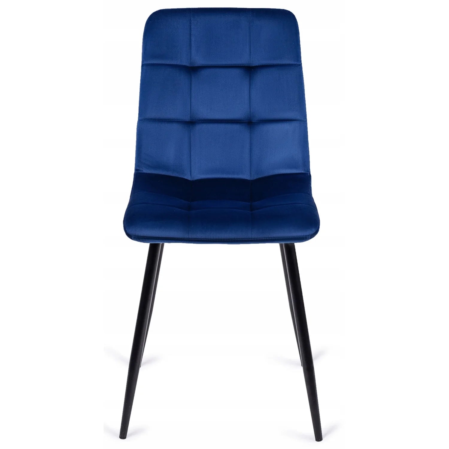 Elite PERU Navy Blue Velvet Chair – Modern Elegance with Luxurious Comfort