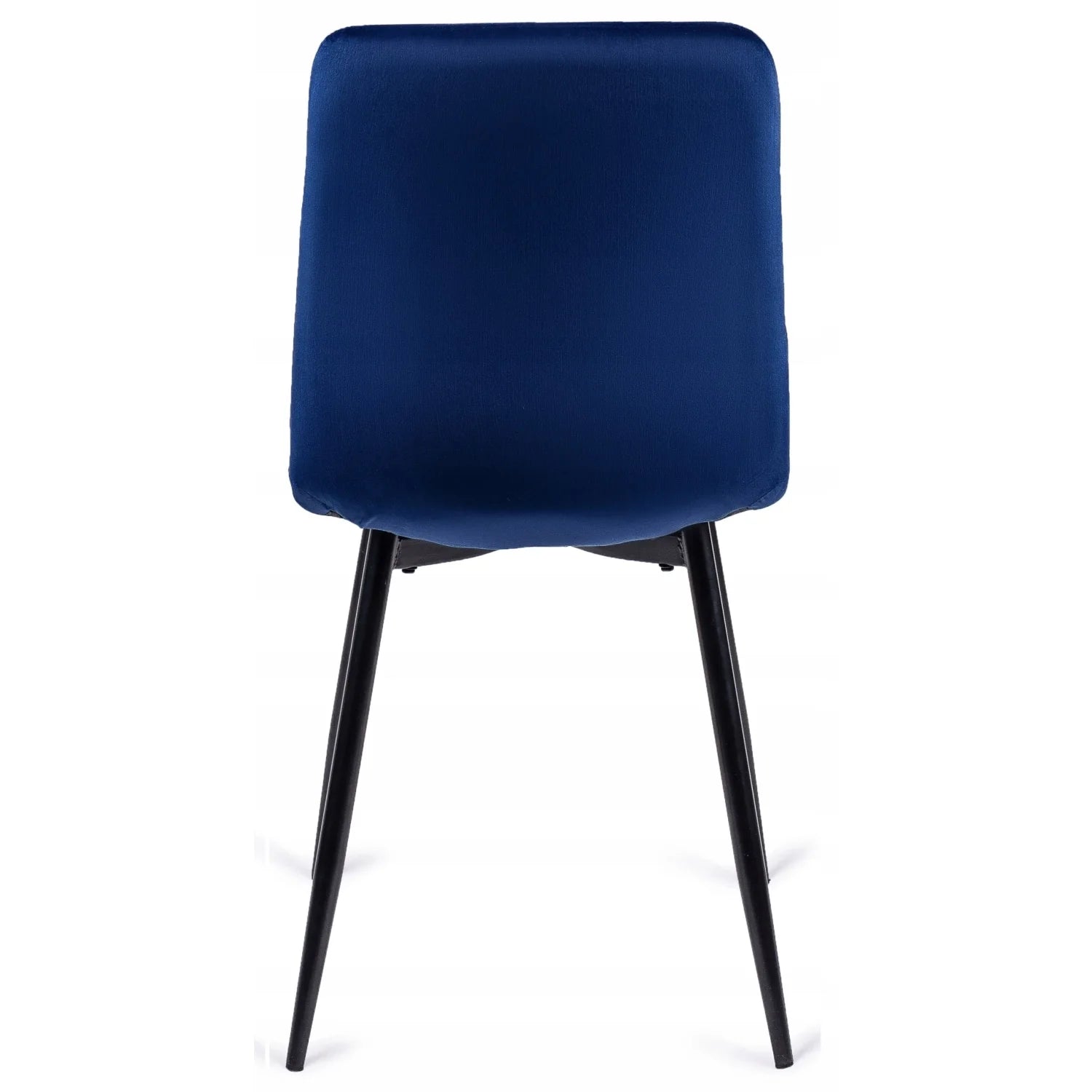 Elite PERU Navy Blue Velvet Chair – Modern Elegance with Luxurious Comfort