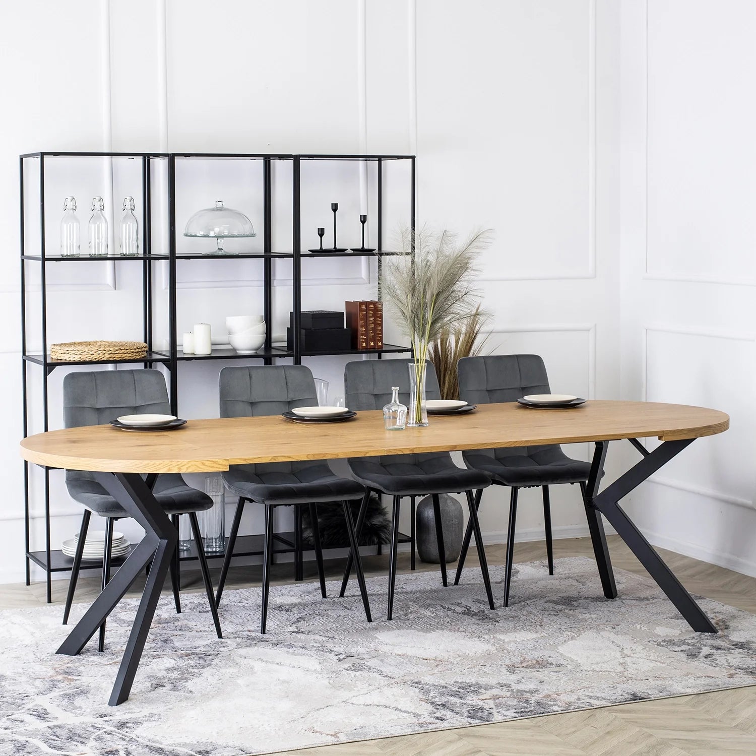 Elite PERU Grey Velvet Chair – Modern Elegance & Supreme Comfort