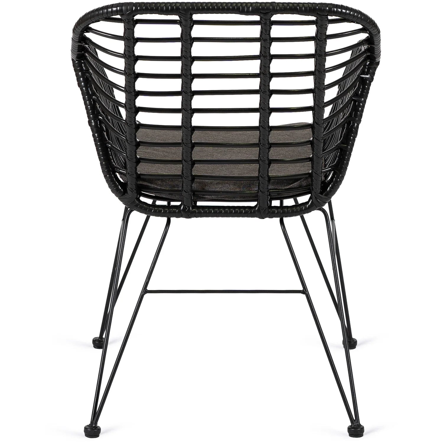 Elite MUSA Black Rattan Chair – A Blend of Style and Comfort