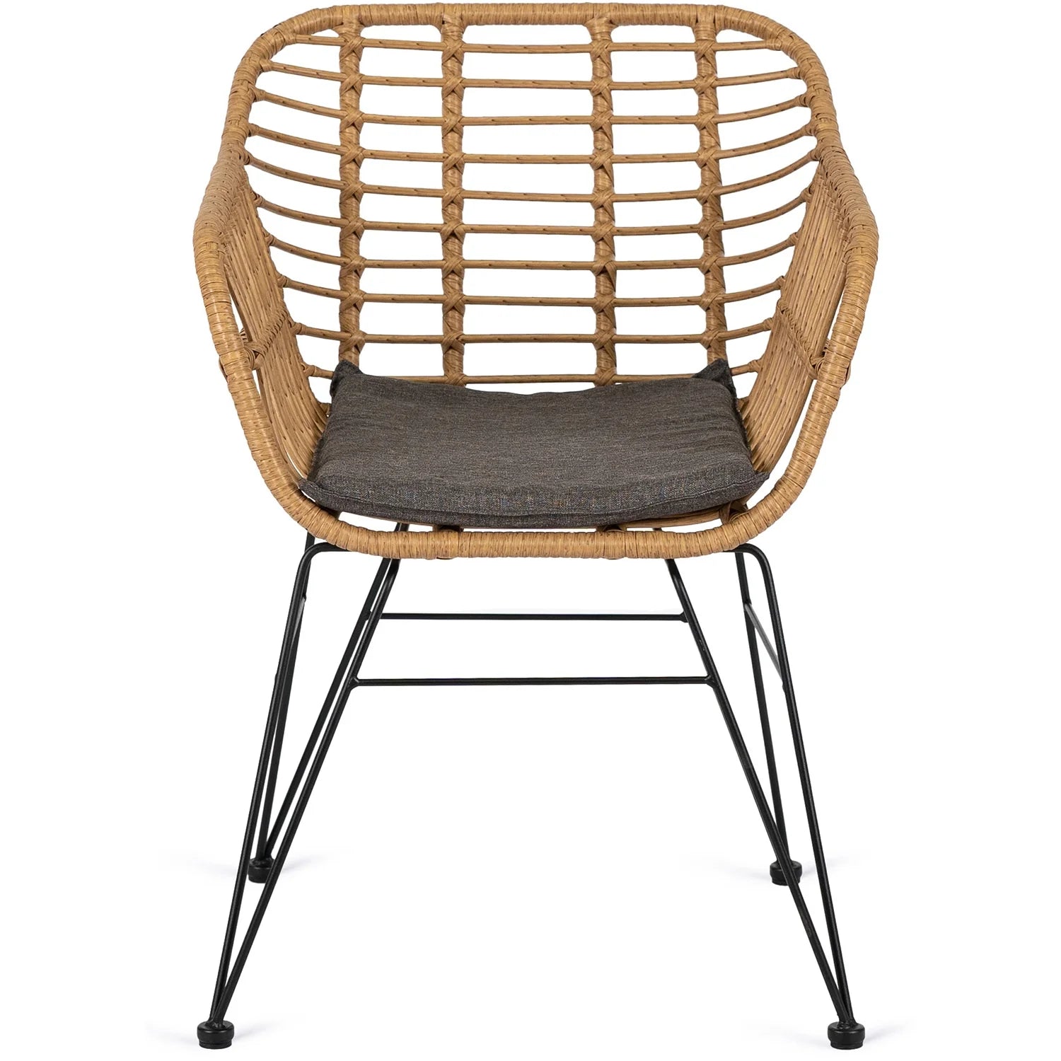 Elite MUSA Oak Rattan Chair – A Blend of Nature & Elegance