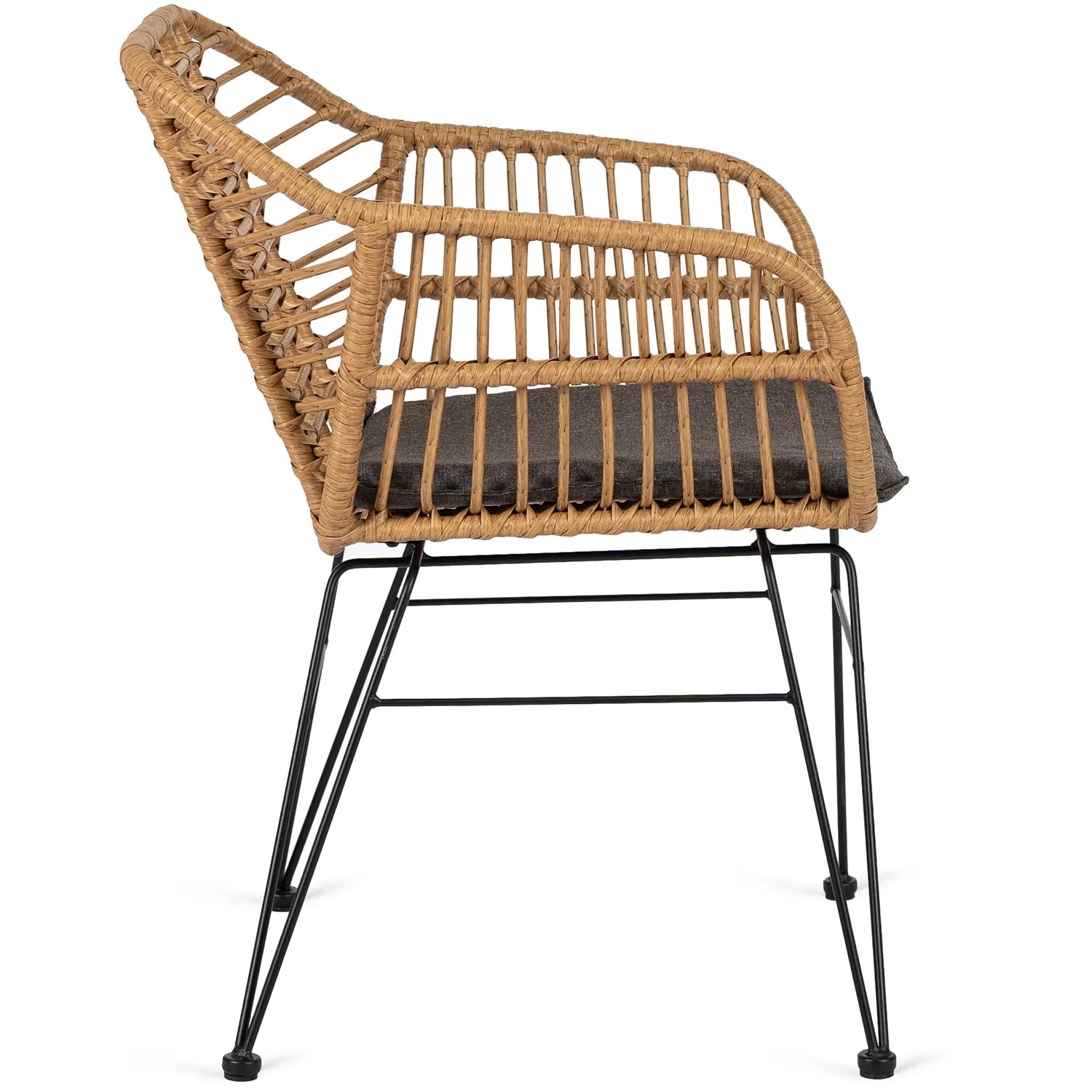 Elite MUSA Oak Rattan Chair – A Blend of Nature & Elegance