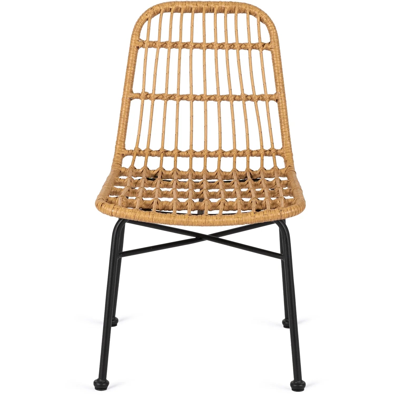 Elite WALDI Oak Rattan Chair – A Natural Touch for Any Space
