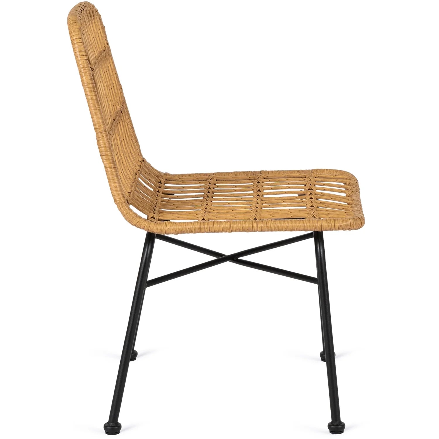 Elite WALDI Oak Rattan Chair – A Natural Touch for Any Space