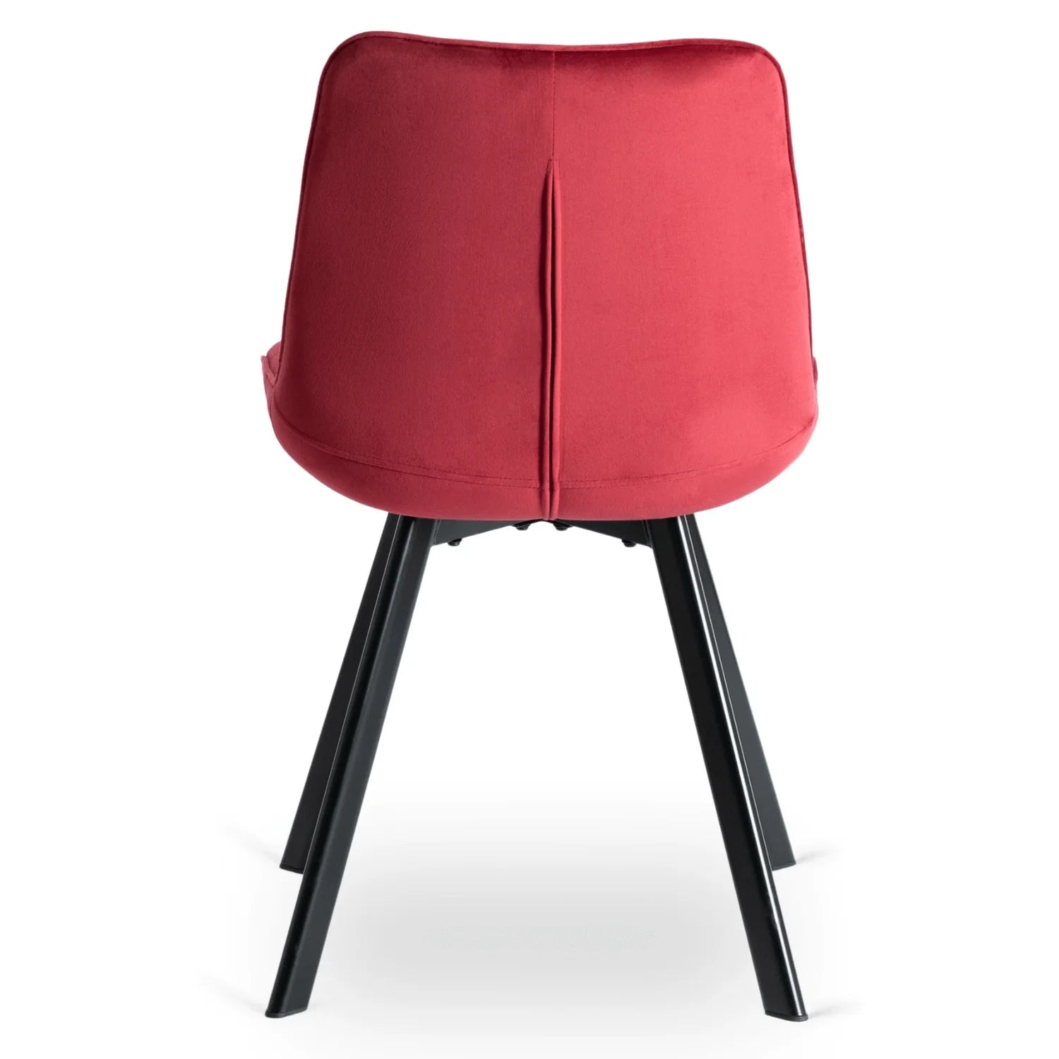 Elite RICK Burgundy Velvet Chair – Luxurious Comfort & Timeless Elegance