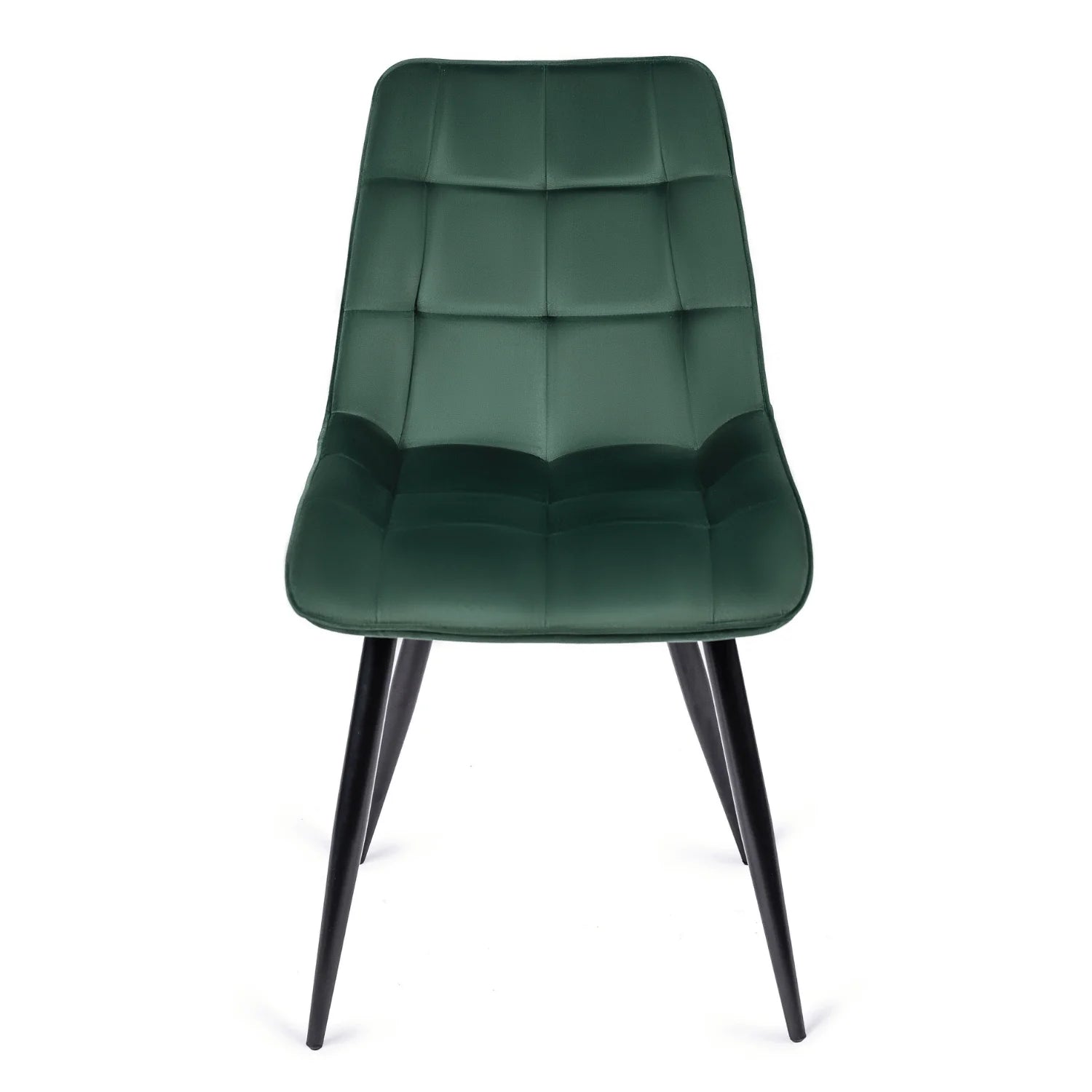 Elite RIO Grüner Samtstuhl – Eine Fusion aus Komfort und Stil