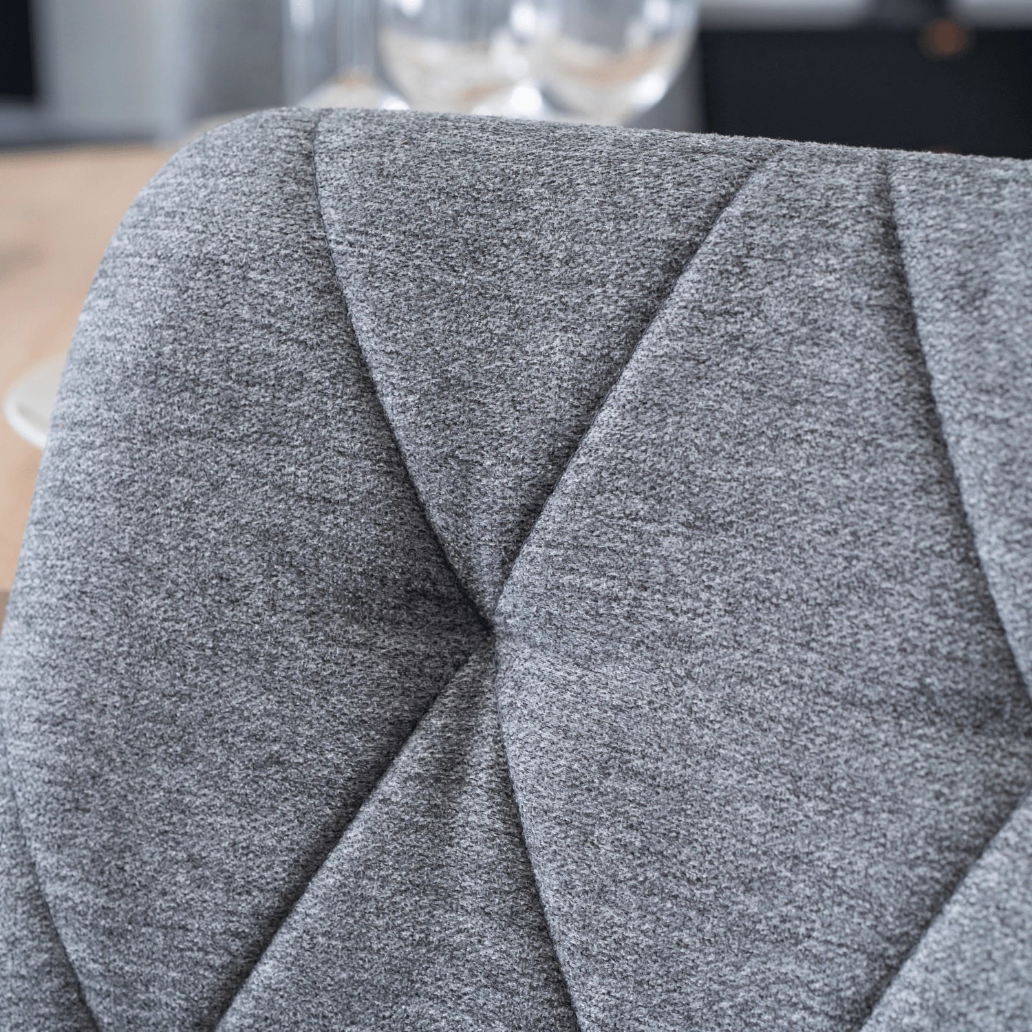 Elite ROBIN 2 Grey Upholstered Chair – A Perfect Blend of Style and Comfort