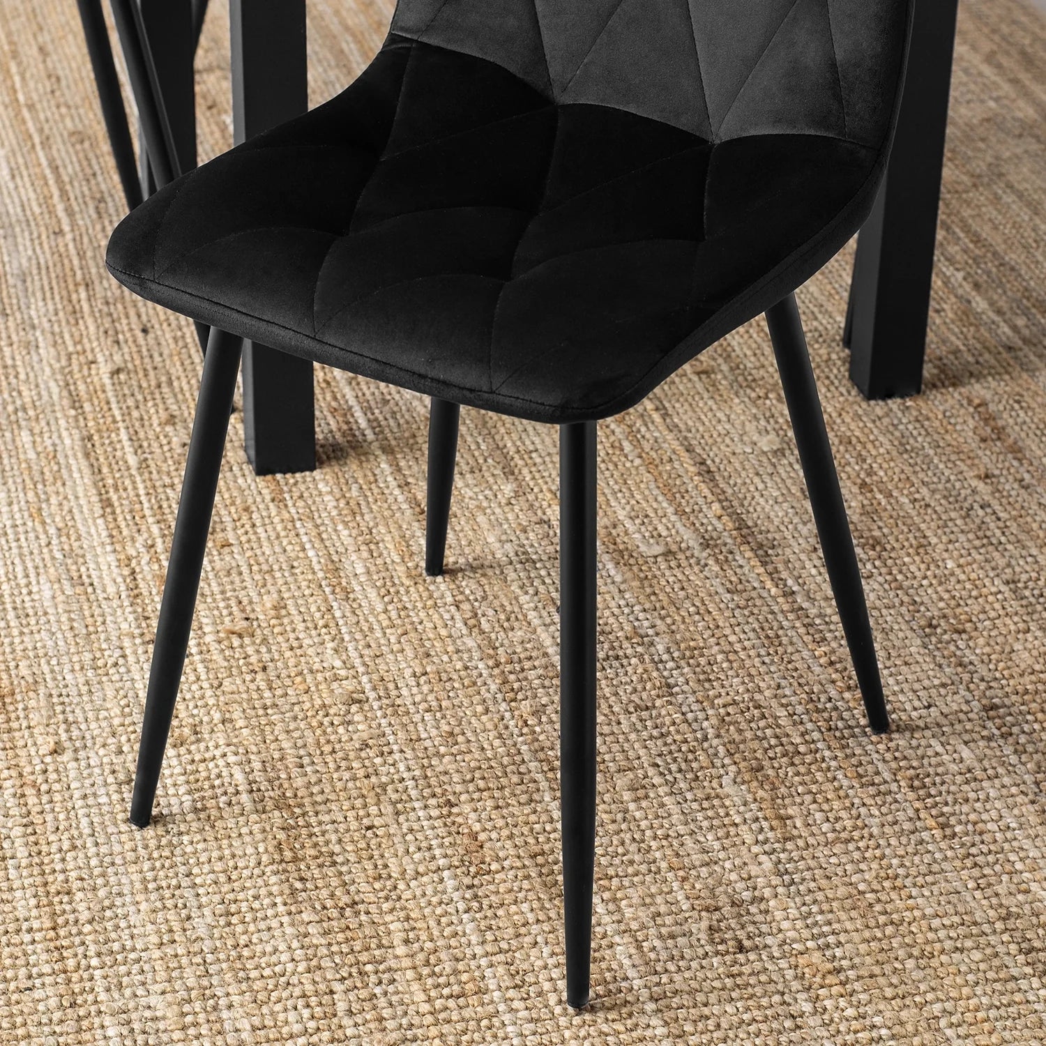 Elite ROBIN 2 Schwarzer Polsterstuhl – Eine zeitlose Wahl für moderne Innenräume