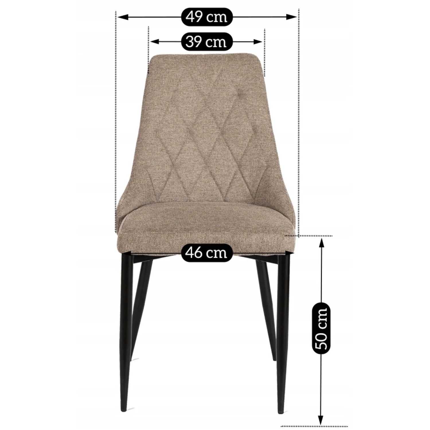 Elite CORK 2 Beige Upholstered Chair – Modern Elegance & Ultimate Comfort