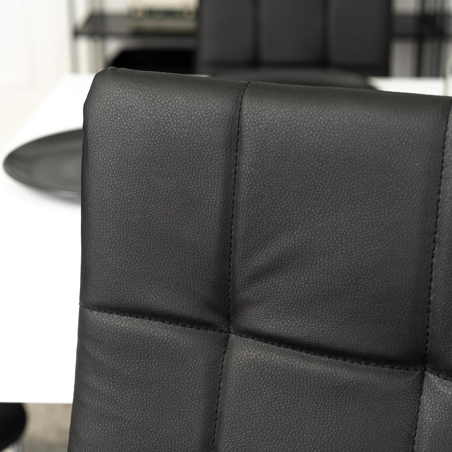 Elite MOLLY Chair – Black Eco-Leather