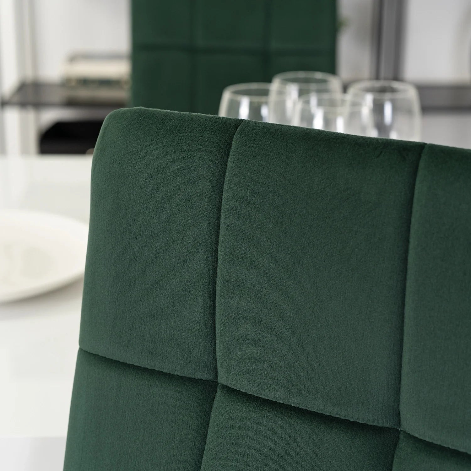 Elite MOLLY Stuhl – Grüner Samt