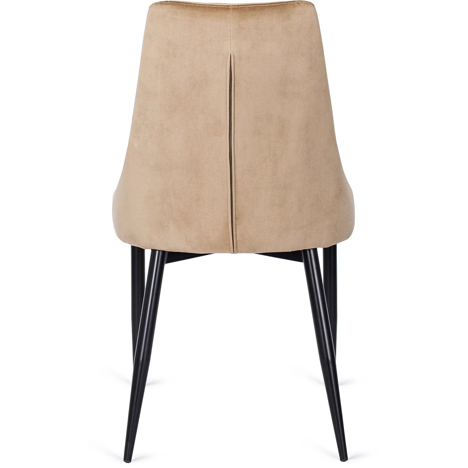 Elite CORK Beige Velvet Chair – Timeless Elegance for Your Interior