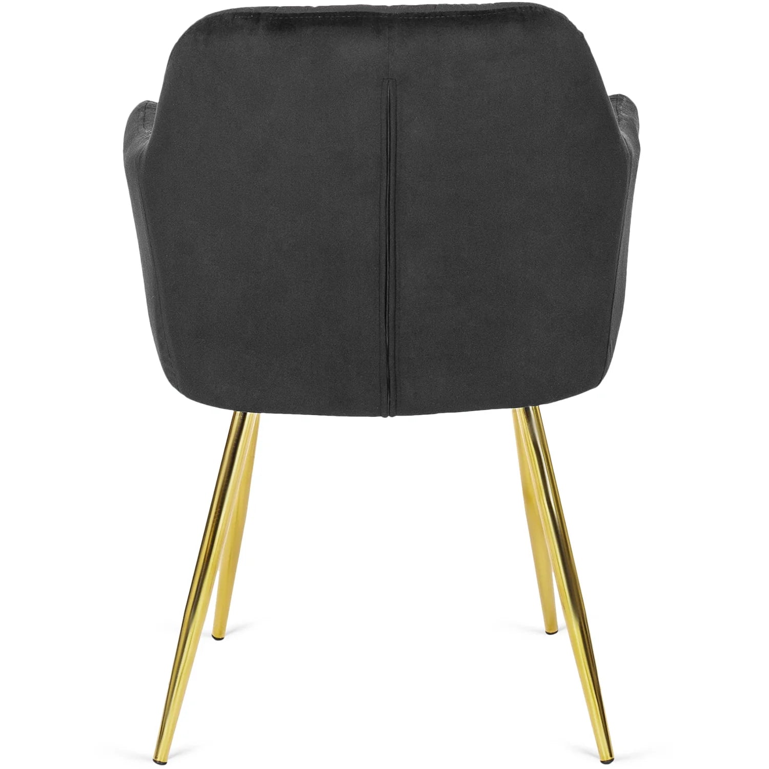 Elite RAYA Schwarzer Samtsessel – Ein Statement für Luxus und Komfort