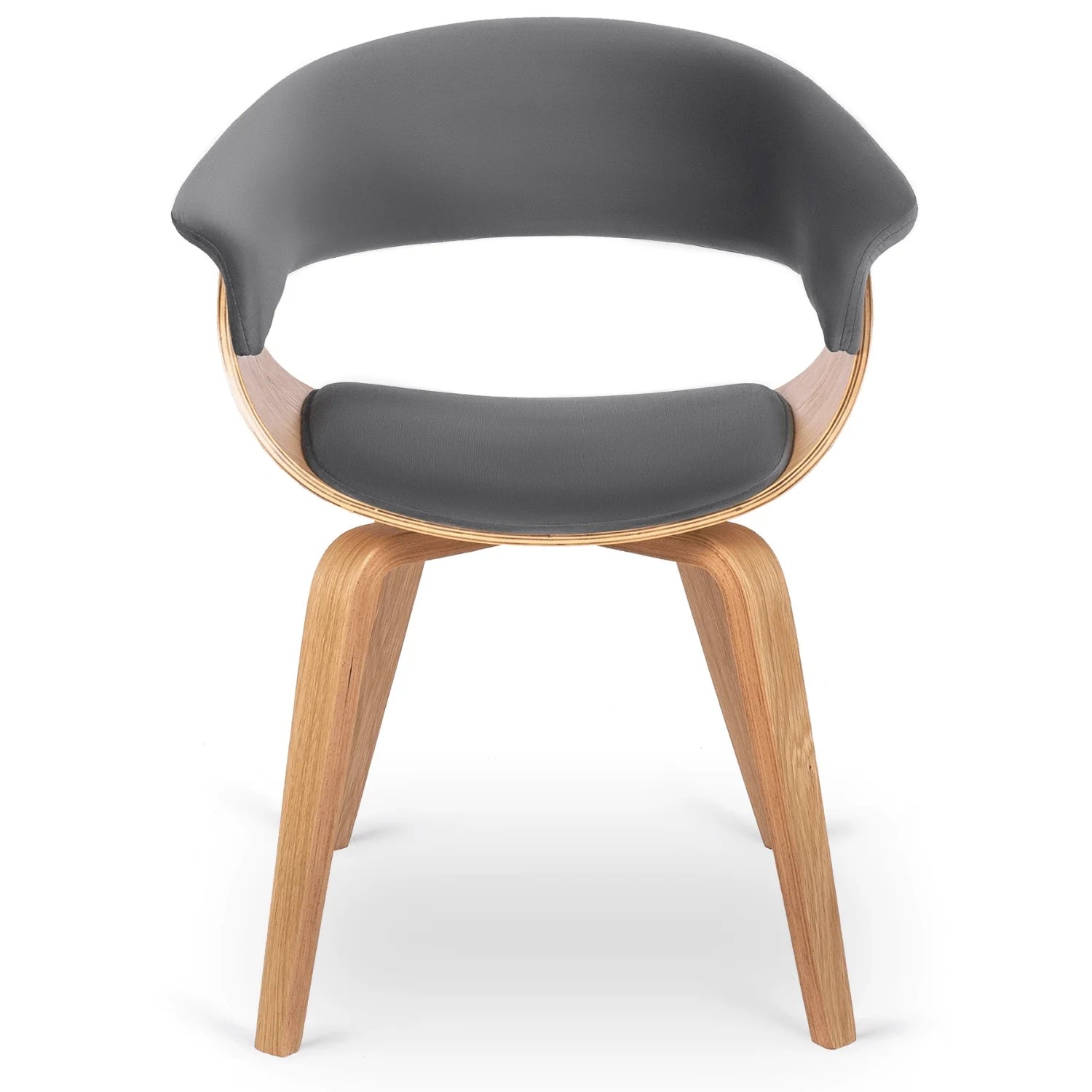 Elite GARY Golden Oak/Grey Chair – A Blend of Elegance & Comfort