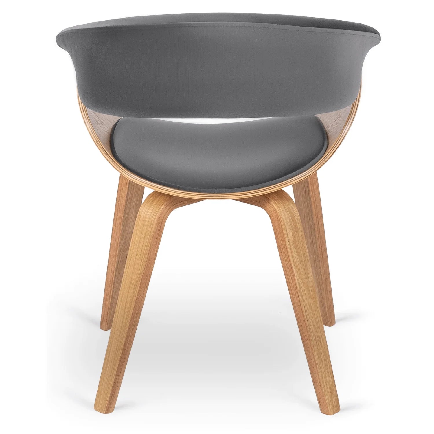 Elite GARY Golden Oak/Grey Chair – A Blend of Elegance & Comfort