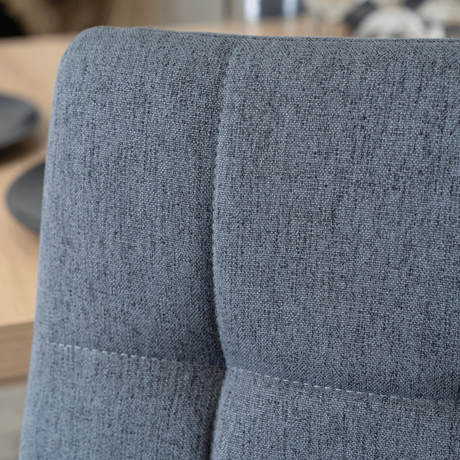 Elite TEX Dark Grey Fabric Chair – Comfort Meets Contemporary Design