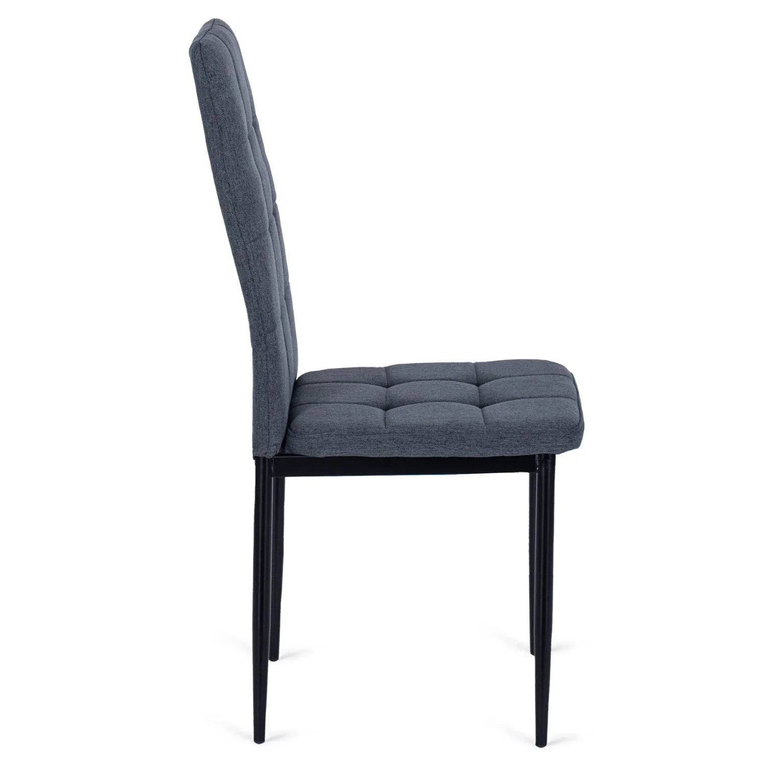 Elite TEX Dark Grey Fabric Chair – Comfort Meets Contemporary Design