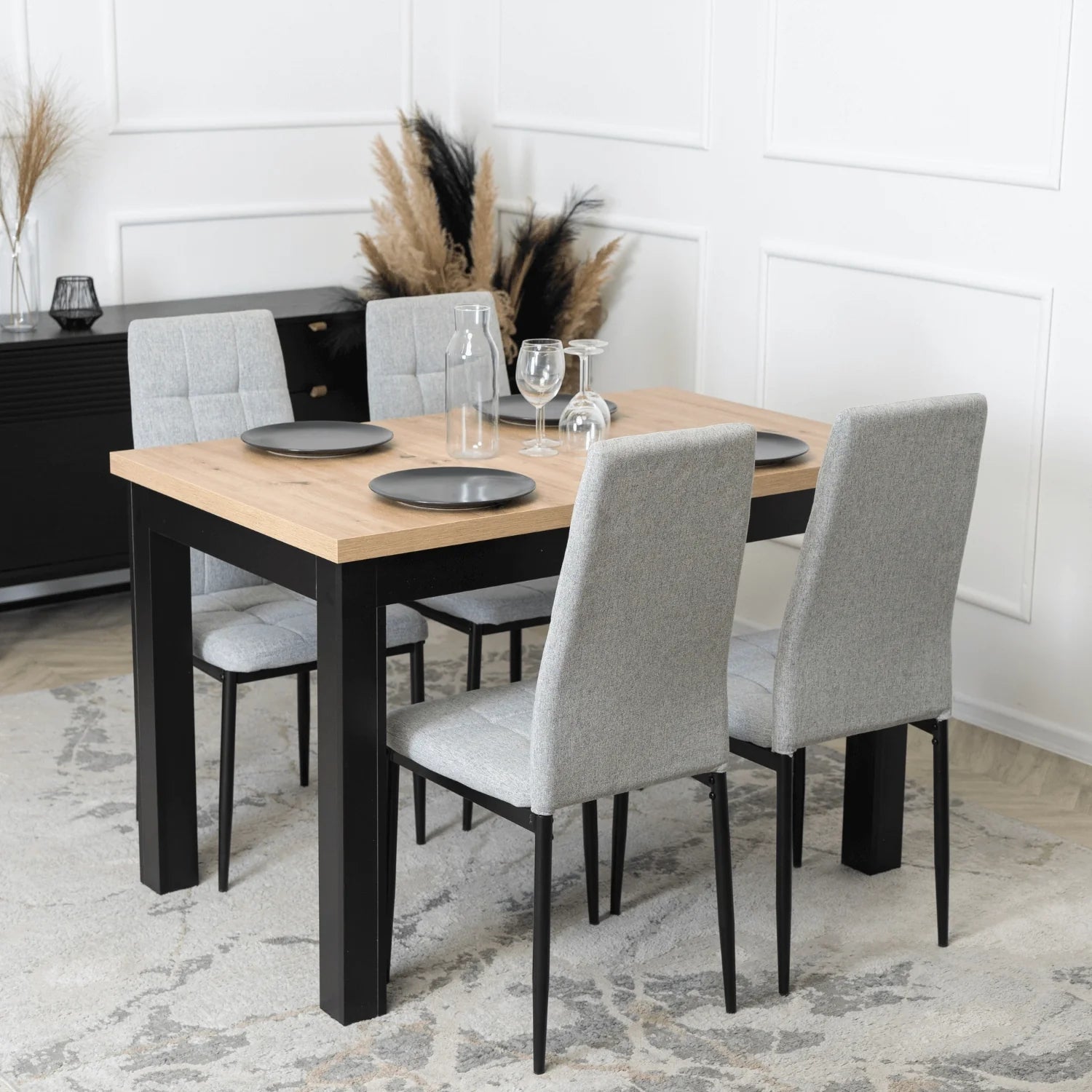 Elite TEX Light Grey Fabric Chair – Stylish & Versatile Comfort