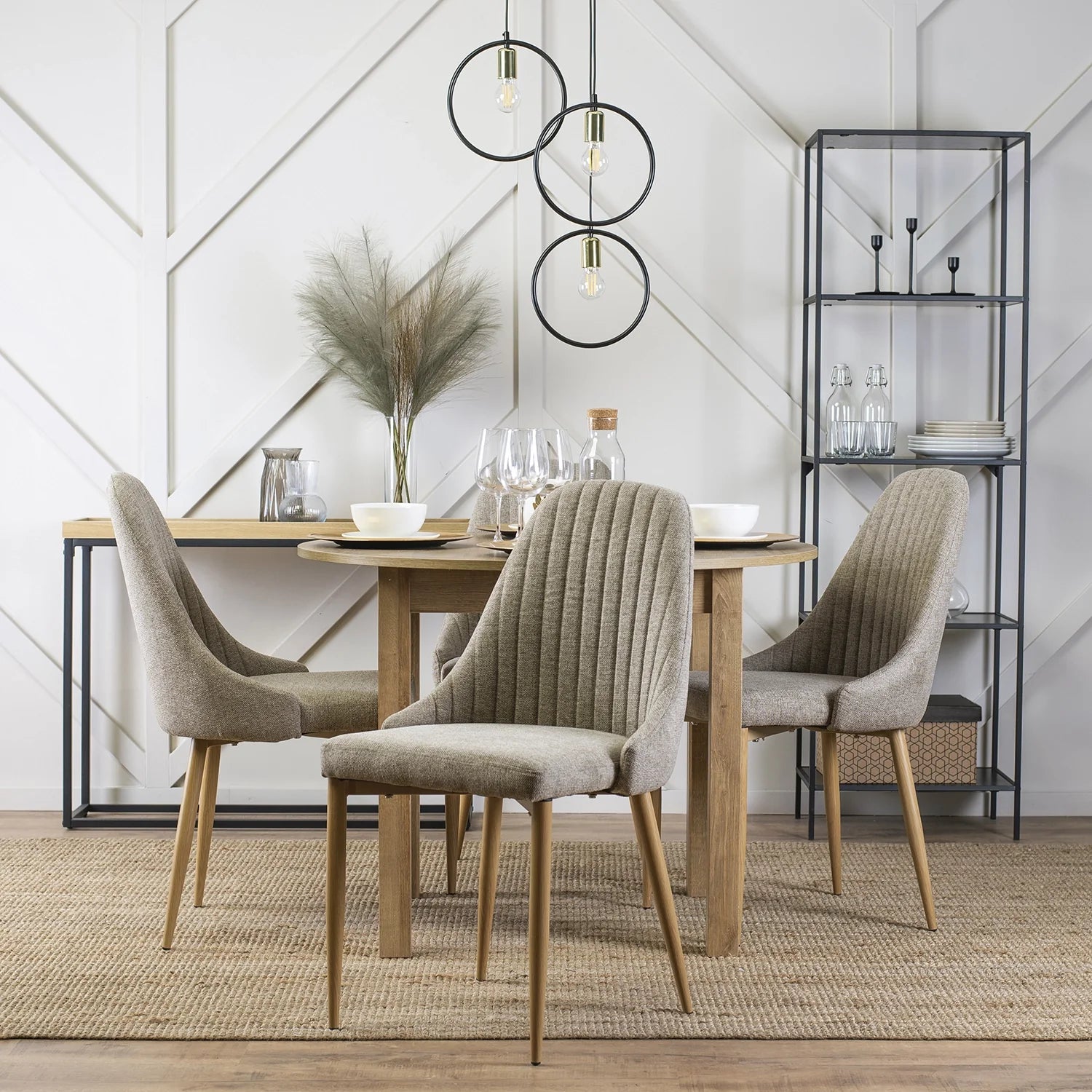 Elite TORINO Beige Fabric Chair – A Perfect Blend of Elegance & Comfort