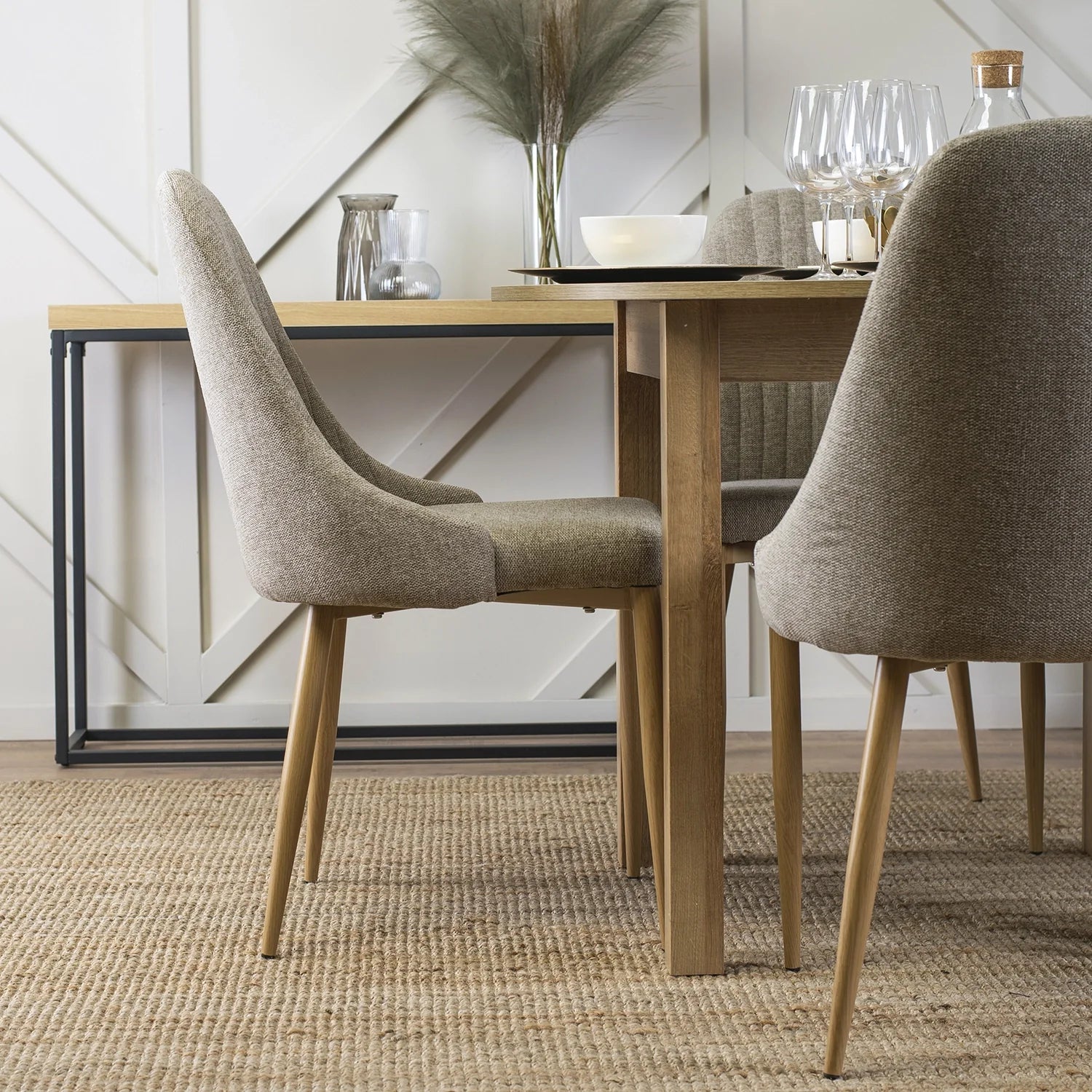 Elite TORINO Beige Fabric Chair – A Perfect Blend of Elegance & Comfort