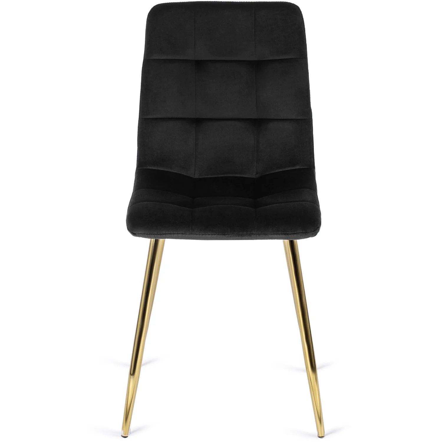 Elite YORK Black Velvet Chair – Bold Elegance with a Luxurious Touch