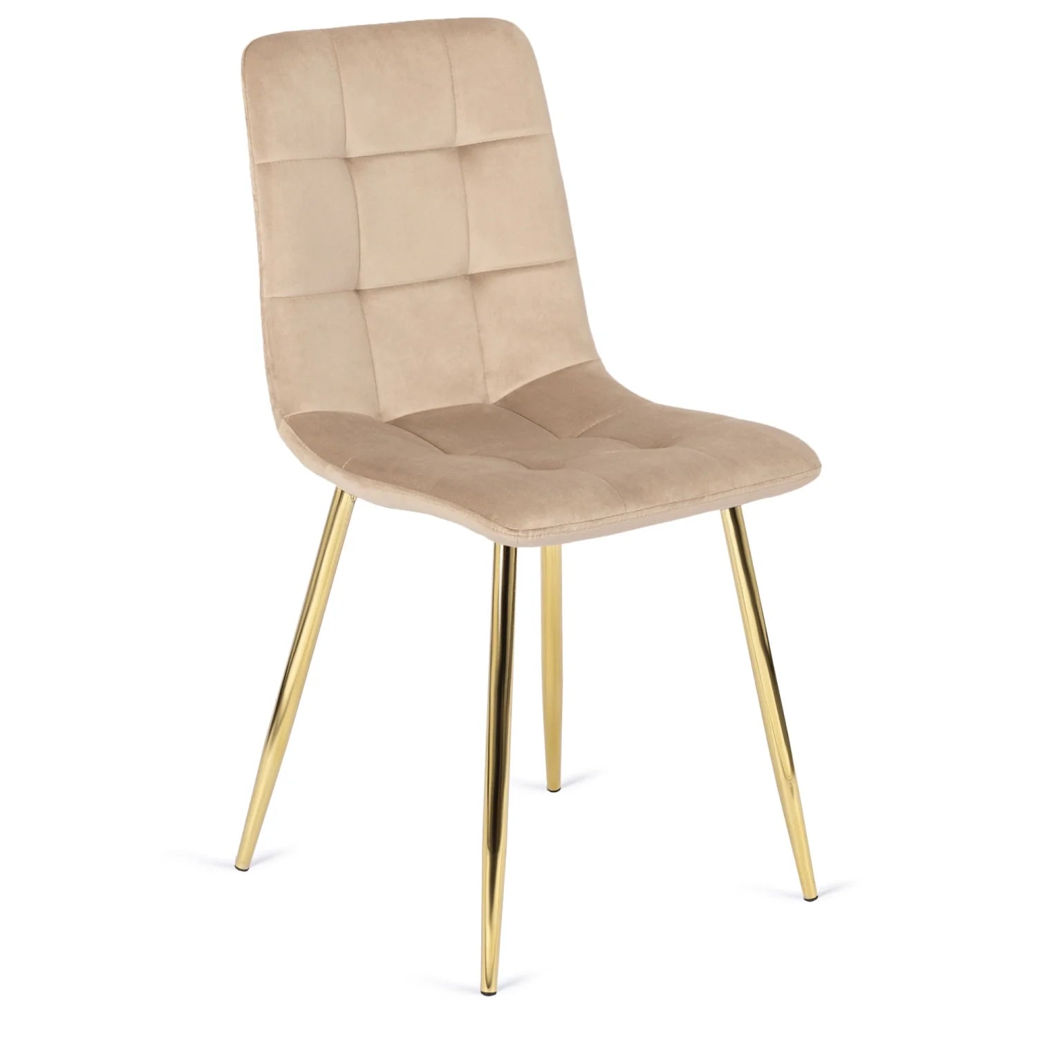 Elite YORK Cream Velvet Chair – A Perfect Fusion of Elegance & Comfort