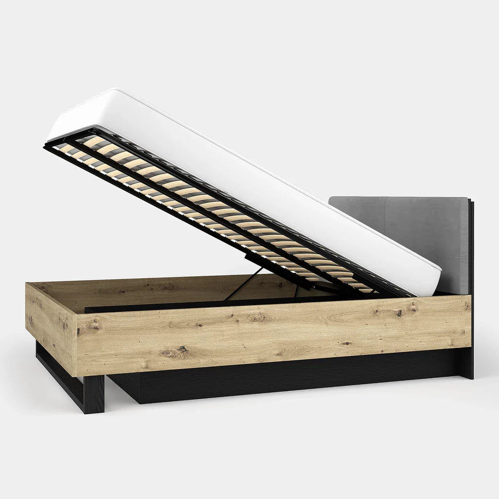 MO Upsala Bed with Storage – 160x200 cm