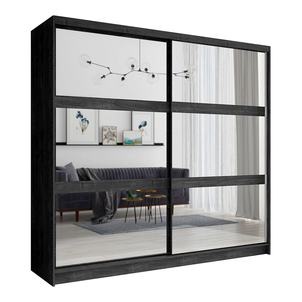 MO Togo 12 Schiebetürenschrank – Esche Portland