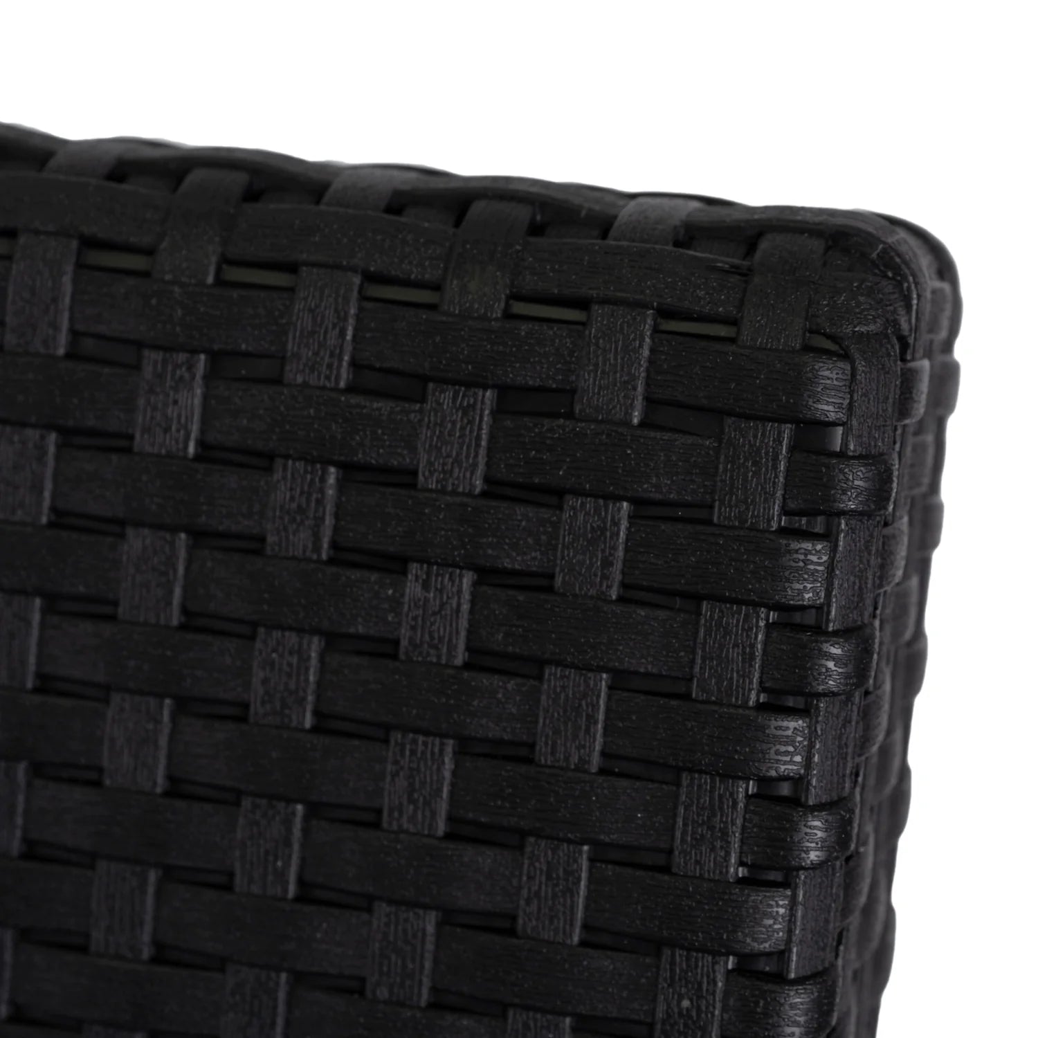 Elite FLINT Outdoor-Sofa – Schwarzes Technorattan