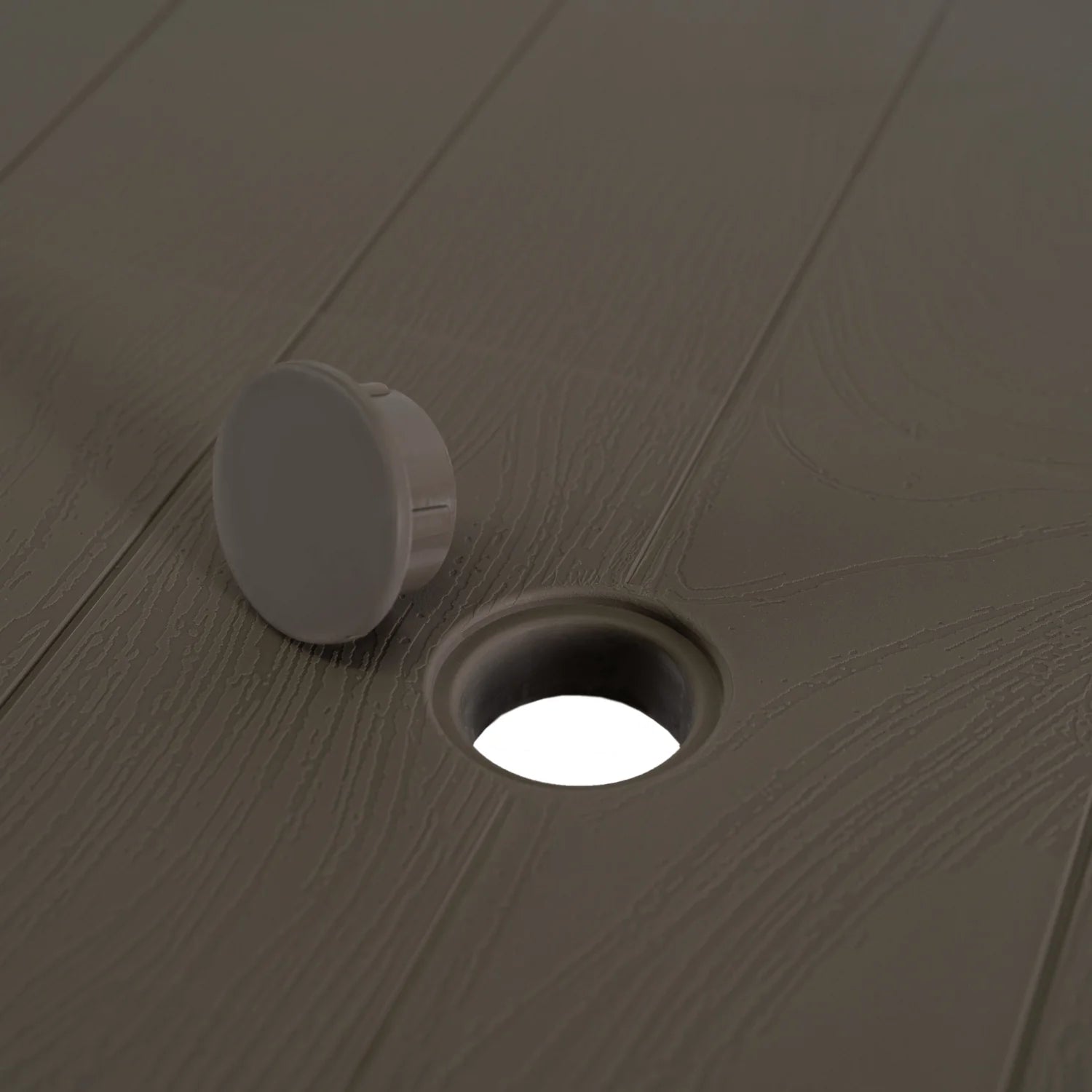 Elite FARGO Gartentisch – Braunes Technorattan