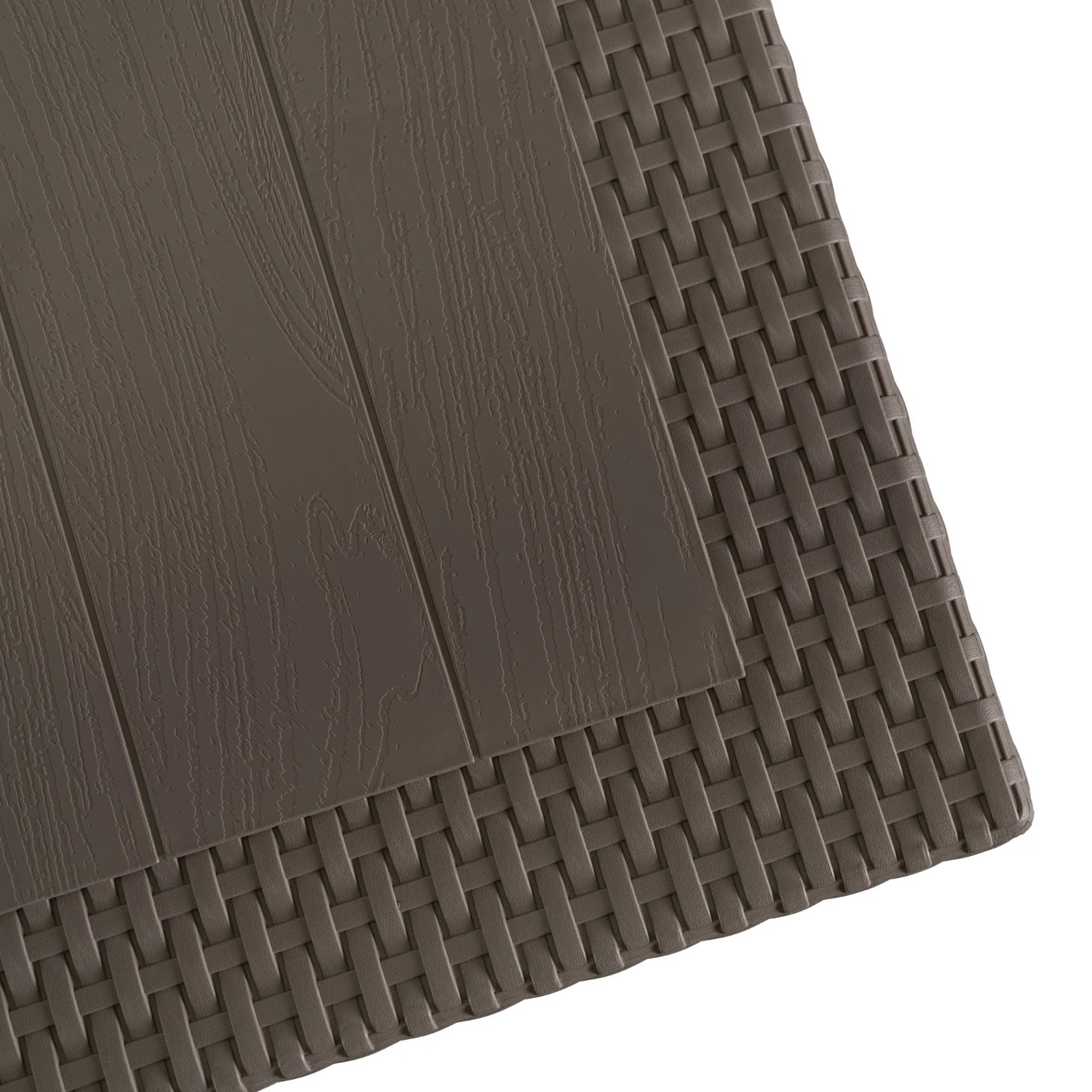 Elite FARGO Gartentisch – Braunes Technorattan