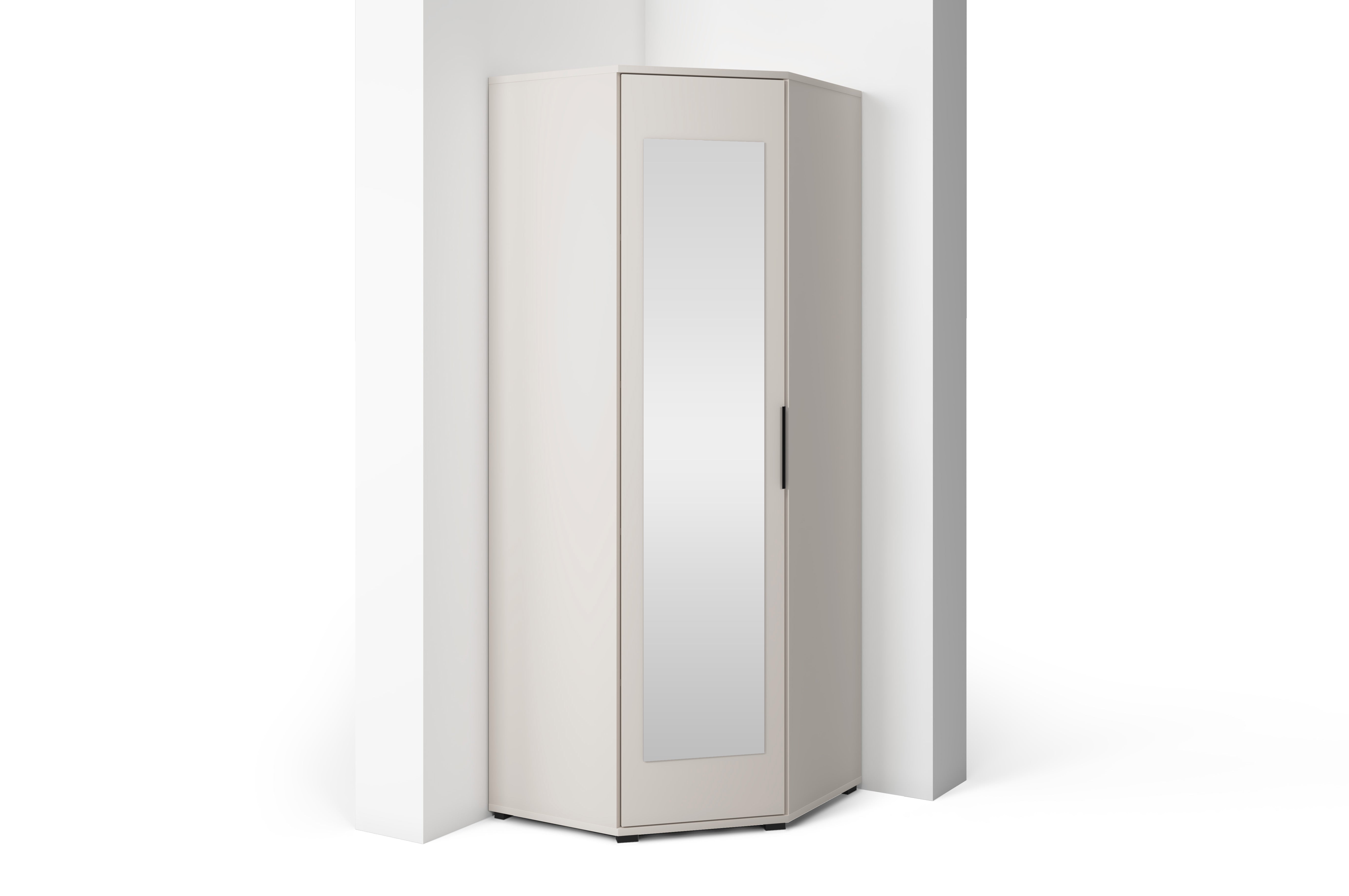 PK Bianco 21 Hallway Wardrobe Set - Upholstered Panels in Various Colours