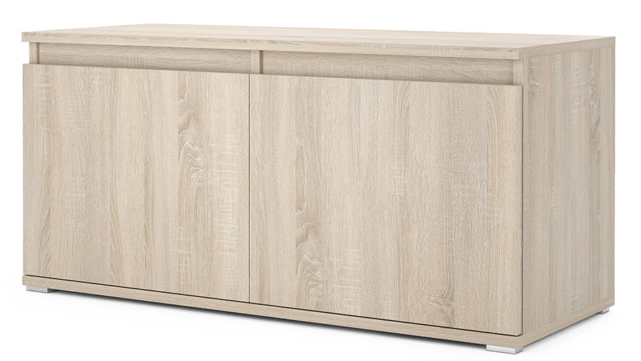 PK Emi 6 Hallway Wardrobe Sonoma - Upholstered Panels in Various Colours