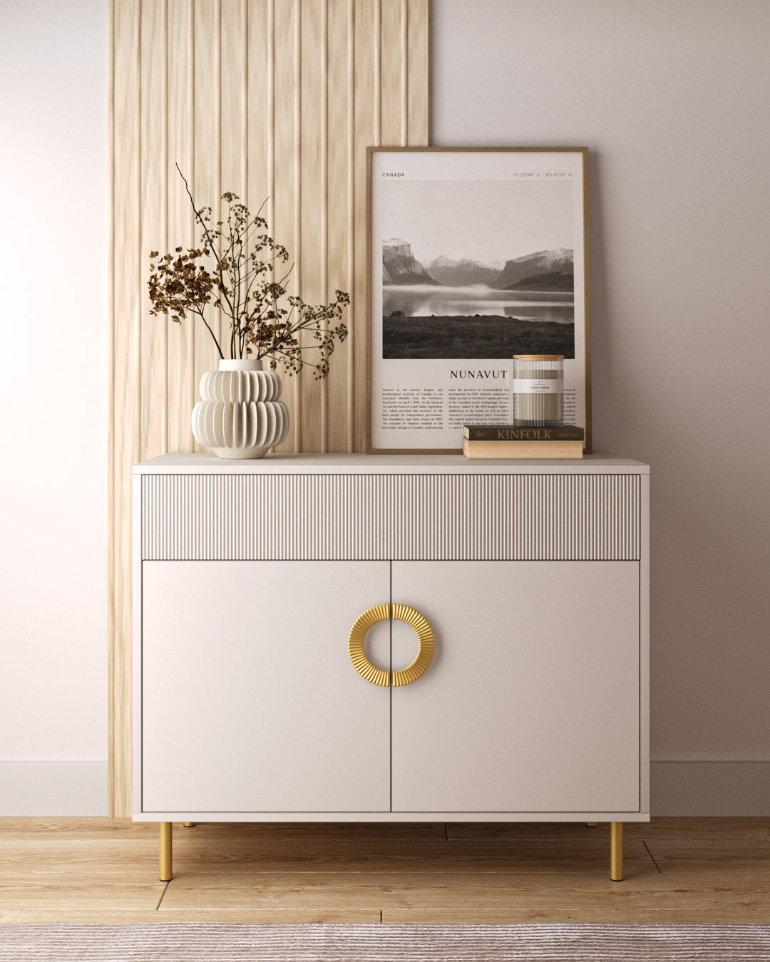 NE Nubo Sideboard 2D1S – 100 cm