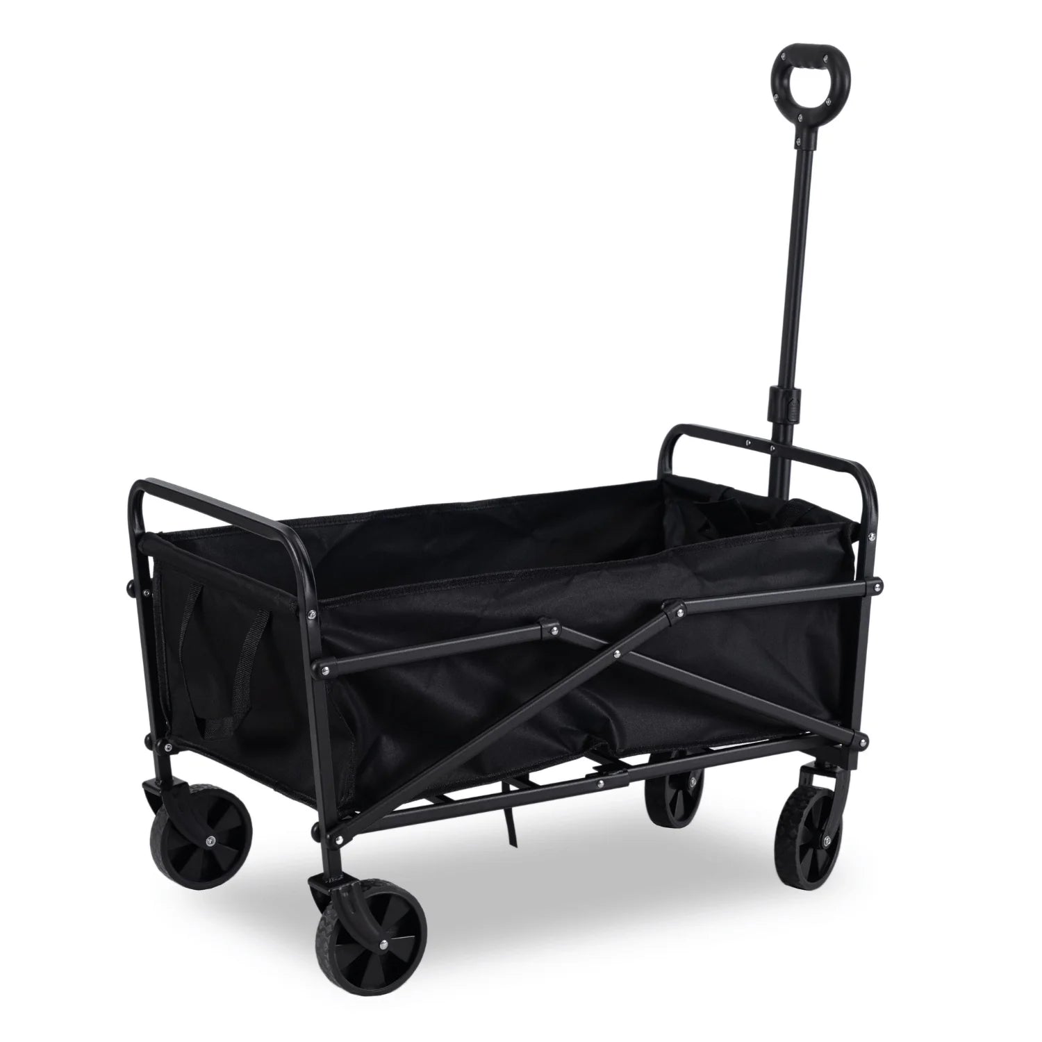 Elite GILBERT Folding Wagon – Black | Heavy-Duty Transport Cart
