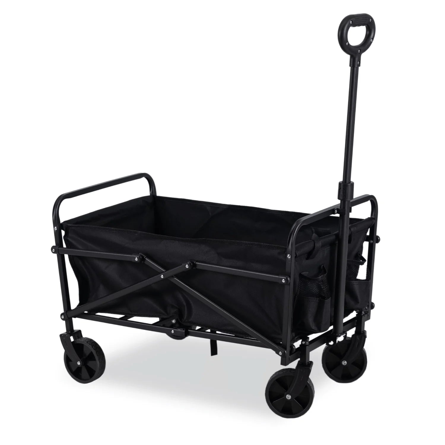 Elite GILBERT Faltbarer Wagen – Schwarz | Schwerlast-Transportwagen