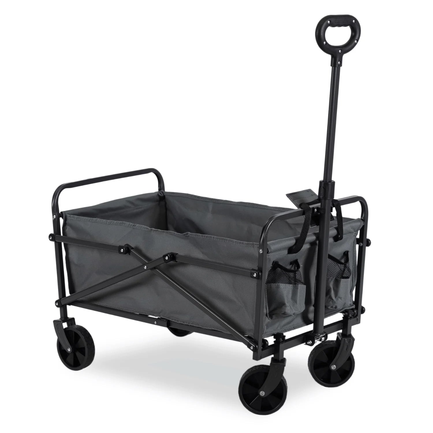 Elite GILBERT Faltbarer Wagen Grau - Tragbarer und vielseitiger Mehrzweckwagen