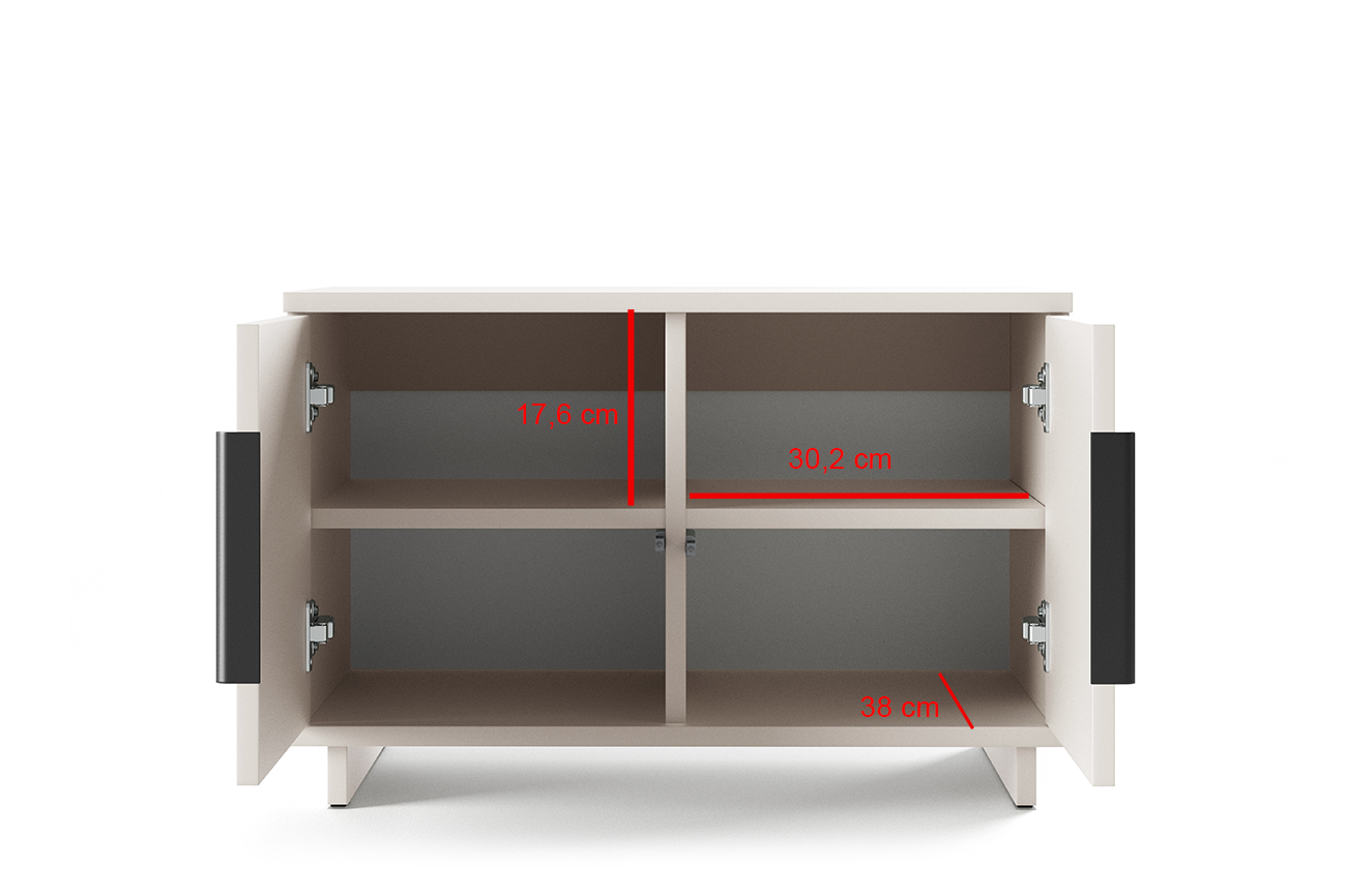 PK Bianco 6 Hallway Wardrobe Set - Upholstered Panels in Various Colours