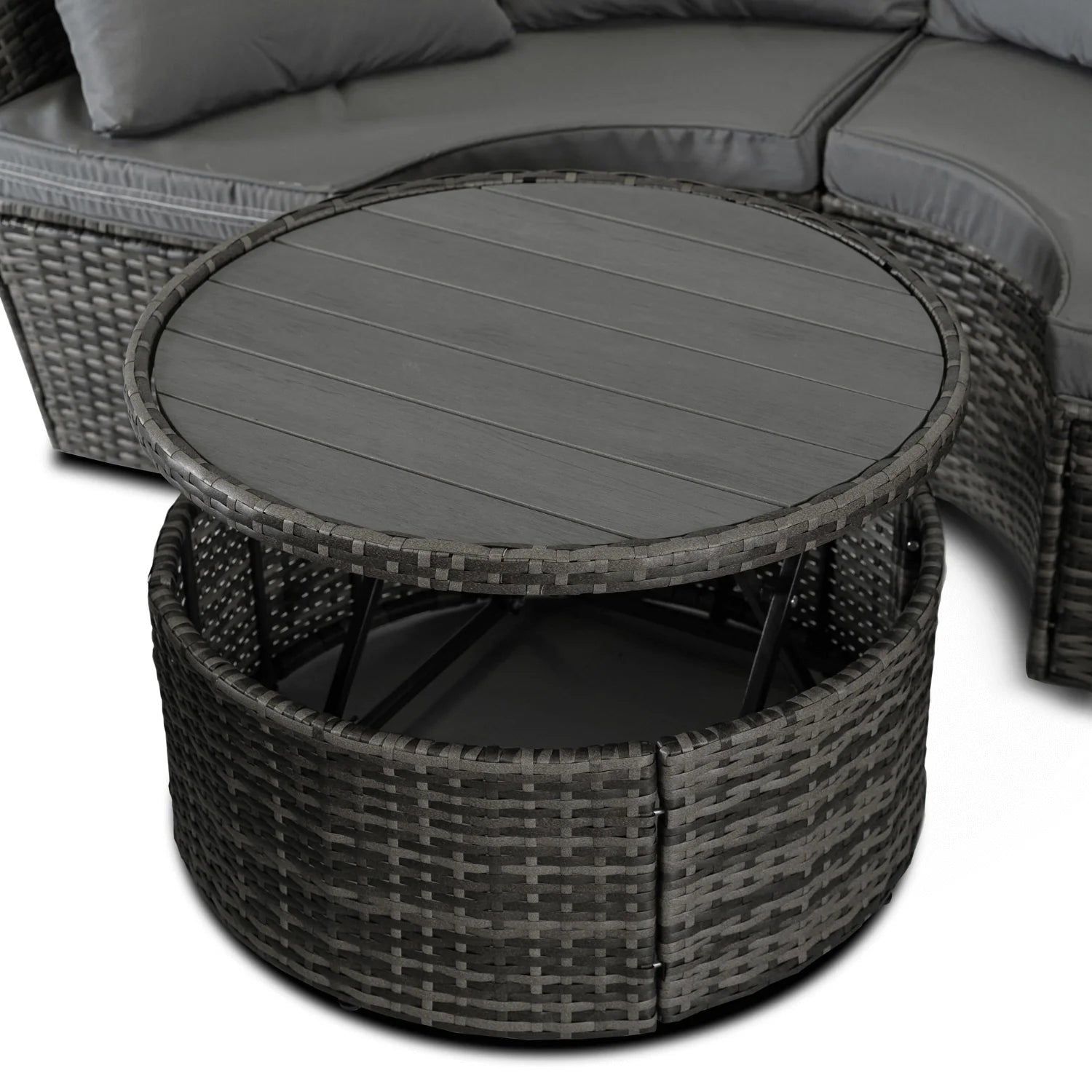 Elite CALIFORNIA Outdoor Island – Gray Technorattan