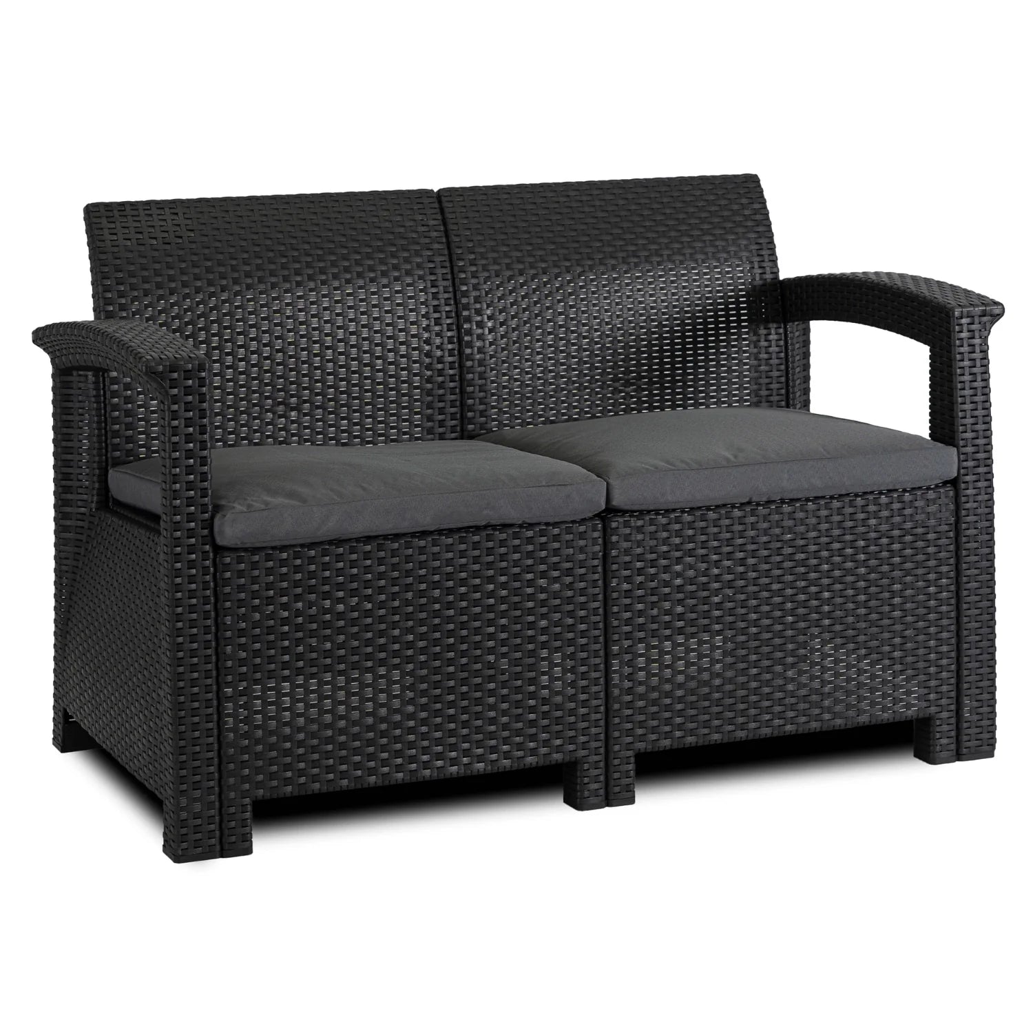 Elite COLUMBIA Outdoor Furniture Set – Black & Dark Gray