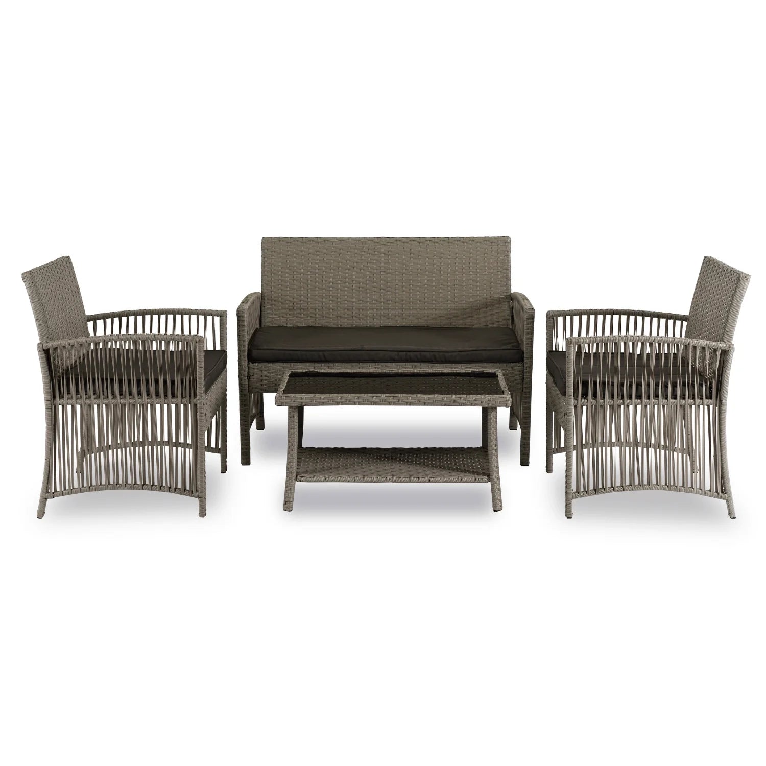 Elite FILADELFIA Outdoor Furniture Set – Beige & Gray