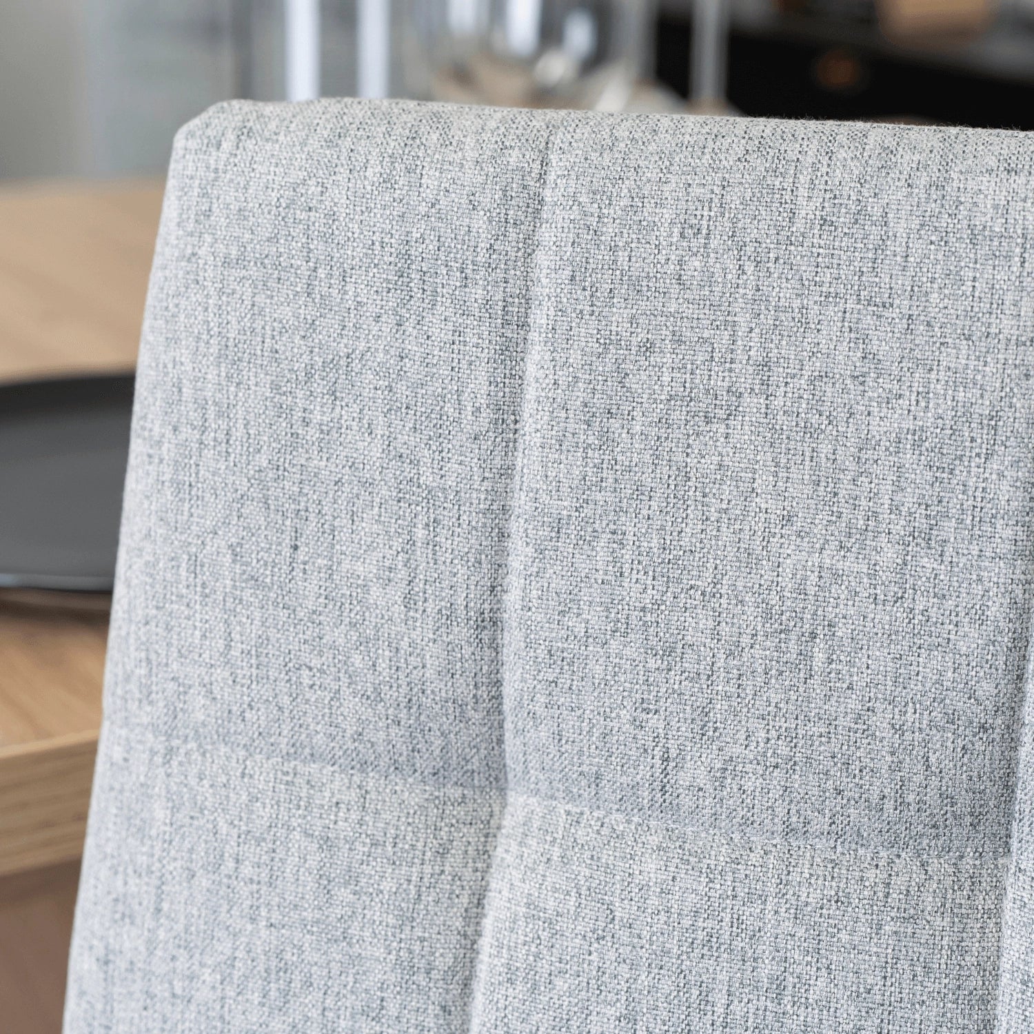 Elite Dining Set – CLARK Extendable Table (120-160 cm) & 6 TEX Chairs – Oak Artisan/Black & Gray