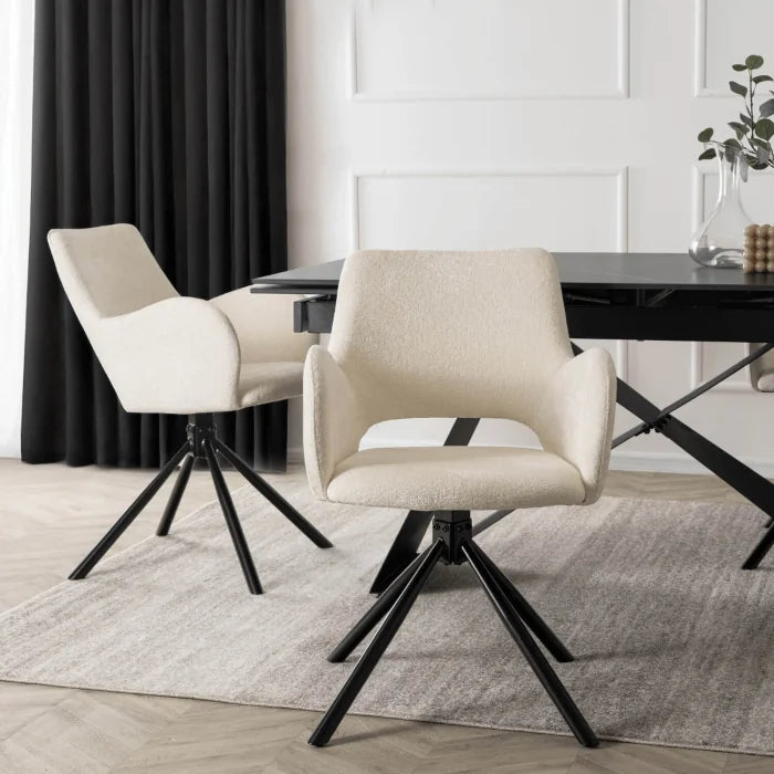 Elite FLAV Cream Modern Upholstered Chair