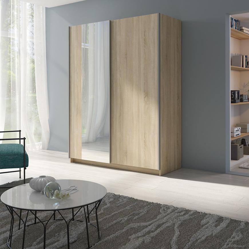 MO Gozo III Kleiderschrank, Eiche Sonoma, 150 cm