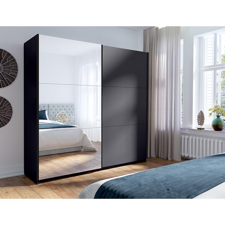 MO Arsala III Schiebeschrank 200 cm – Graphit