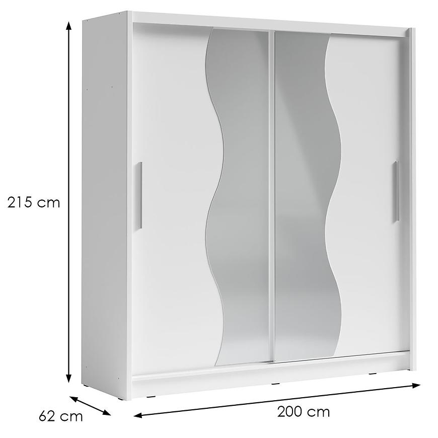 MO Bergamo I Wardrobe – 2D White