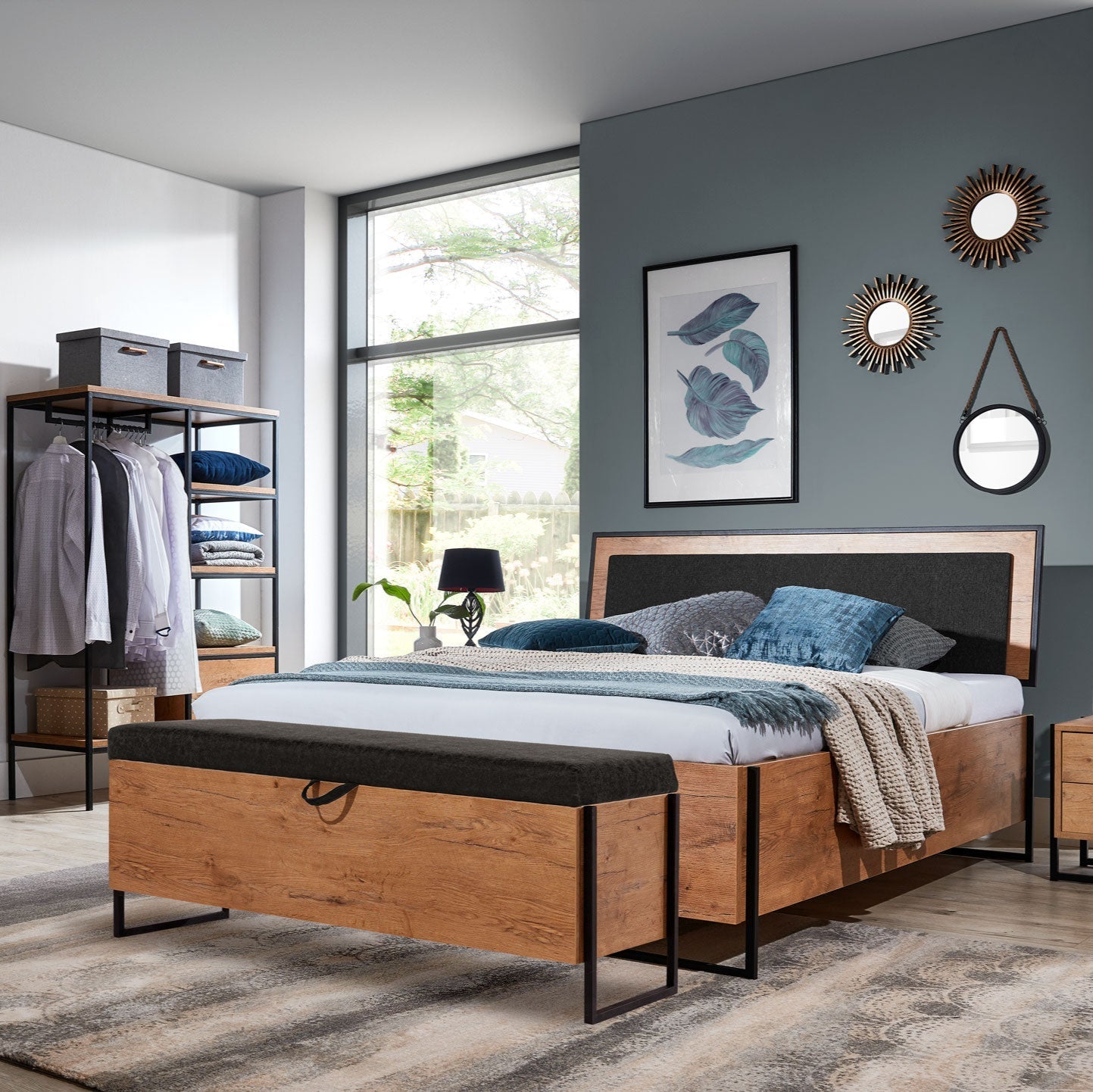 NE Hochbett ohne Stauraum – 160 x 200 cm