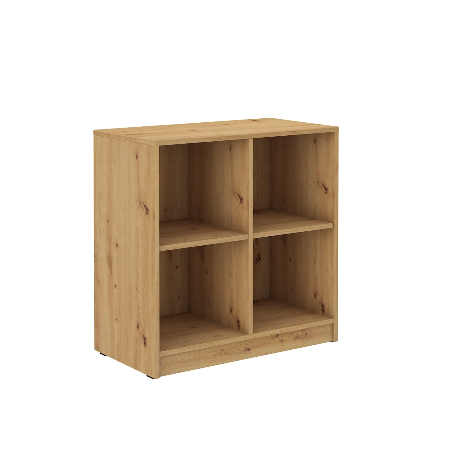 LE Malta 101 Lower Cabinet/Bookcase in Artisan Oak